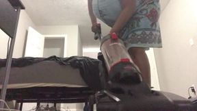 Teeny Watches Giantess Vacuum POV 1080