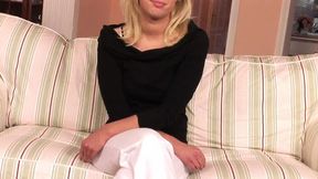 Blonde slut caught in a love triangle with Dominica Dolce gets it on