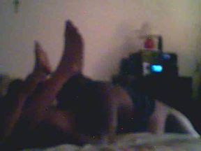 Eating my ebony wife's wet snatch and fucking her tight asshole