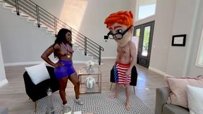 Amoral ebony housewife breathtaking sex scene