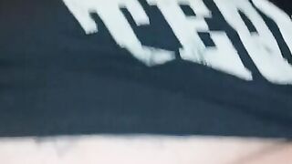 Piss whore ex-wife fucking herself with a cucumber filling a glass with her squirt then drinking it