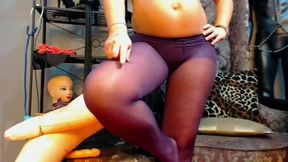 Purple Pantyhose
