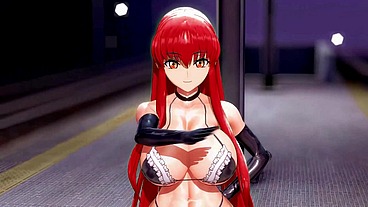 Code Geass C.C. Hentai Undress Dancing Lupin Big Boobs Mmd 3D Redhead