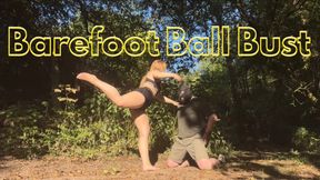 Barefoot Ball Bust (480p)