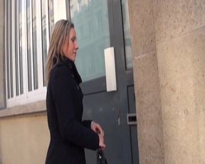 Classy French Doll Fucks a Stranger Like a Pro