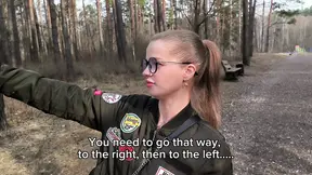 I met a nymphomaniac in a forest park , dragged me into the bushes and brought me to orgasm