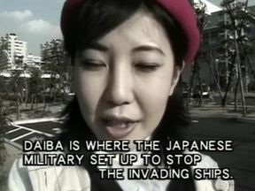 Girls from the Land of the Rising Sun getting railed in the ride while cruising the highway.