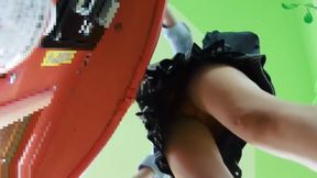 Snapped Upskirts in Japanese Teeny&#039;s Gym Class