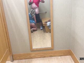 mother I'd like to fuck gets screwed in the dressing room (Hotwife Heidi Haze)