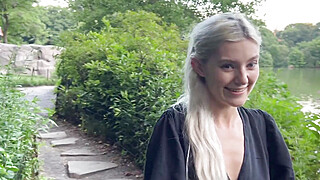 I Got Fucked & Cum Covered By A Stranger In New York Eva Elfie