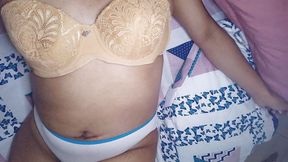 Stepdaughter Gets up Very Hot Talking About Fucking and Gently Touching Her Pussy Gets Juicy