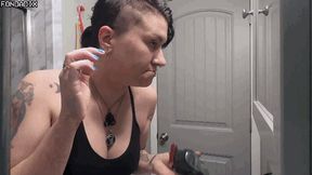 Lizard faced side shavin' [MP4 - 4K]