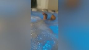 Paddle in the sea