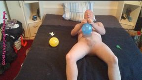 nylon encasement mit luftballons