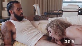 that mature massive ass! sara jay rides james angel s thick cock!