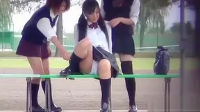 Jav Kinky School Uniform Teens Pee Porn Debut!
