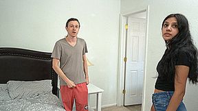 Jasmine Angel - Sexy Exotic Teen Fucks Big Dick Landlord - PART 1A (SD 720p WMV)