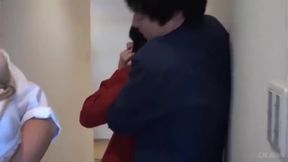 Asian Brunette Squad Bondage spectacle: Gagged &amp; Wrapped in Kink