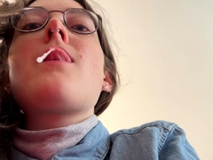 Big cock loving teen amateur with sock fetish being nailed
