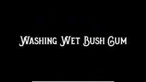 Washing Wet Bush Cum