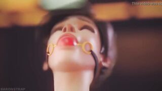 Tracer ORGASM TORTURE - Overwatch RARE Animation