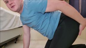 Gay Yoga Pants Worship