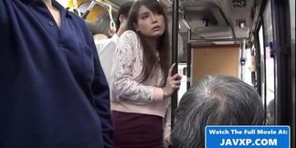 Unstoppable Horny&#x1F975; Asian Honey Gets Hammered Like a Train on Tokyo Public Transportation