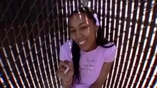 Black teen caught smoking a cigarette... by karcher