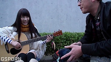 Musician girl from Tokyo city need a real japanese cock to fuck