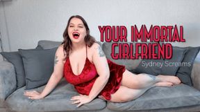 Your Immortal Girlfriend - Your Girlfriend Sydney Screams Confesses They're a Vampire and Gives You the Chance for Eternal Life - Vampire, Biting, Fangs, GFE, Transformation - HD 720 MP4