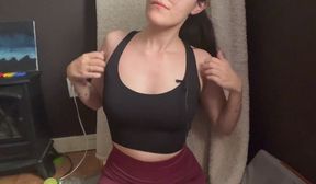 ASMR Aggressive Clothes Scratching and Plucking with Workout Clothes