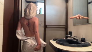 Every time I'm going to take a shower, I must touch myself, I can't hold it