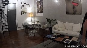 BTS CAM - ANAL BEFORE DINNER? HOTWIFE GETS ANAL SEX BEFORE DINNER CHERRY KISS