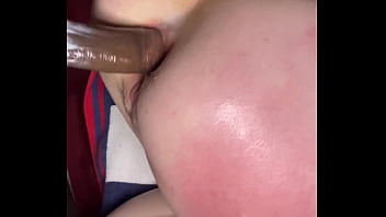 Christi&rsquo_s Creamy Christmas Anal Stretch..