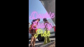 Dbl ebony piss with Hazel