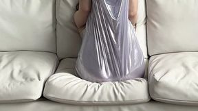 tight clear dress stretch porn
