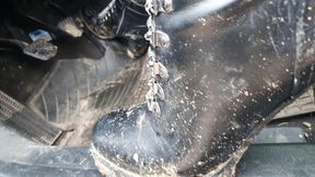 Intense Honda Revving with Dirty Boots WMV