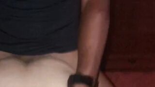 Anonymous big black cock and BWC While I Hide Under The Covers Blowing My Bf