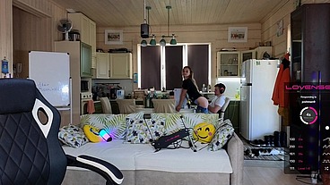 STEPBROTHER SPANKING MY ASS WHILE PLAYING VIDEOGAMES - MISSS_VIKKI