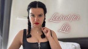 Locked for LIFE | Long chastity sentence for slaves