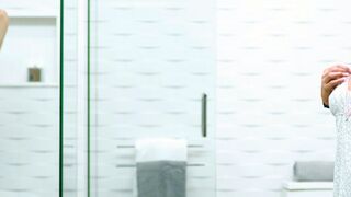 Triple Threat Temptation Sizzling StepSisters Share a Scorching Shower Surrender