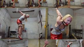 Leggy British blonde enjoys her speaker wire strappado bound orgasms (MP4 SD 3500kbps)