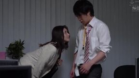 Missed My Train, Ended Up at Boss's Place [Subtitled] Nagi Hikaru