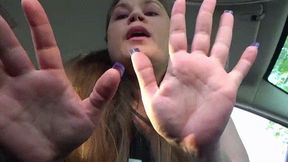 Worship My Hands And Palms Close Up (MP4) ~ MissDias Playground