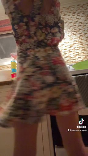 Sundress Sexy Athletic Teen