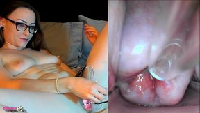 adalynnx - shoving various oblects into my cervix