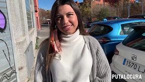 The flasher latina can't wait to get into the pants of a peeper
