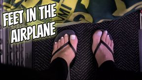Feet In The Airplane