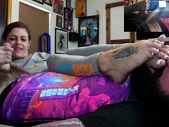 Black Amateur Explore Hot Foot Fetish