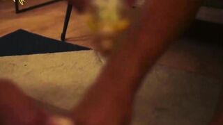 Footjob With My Servant